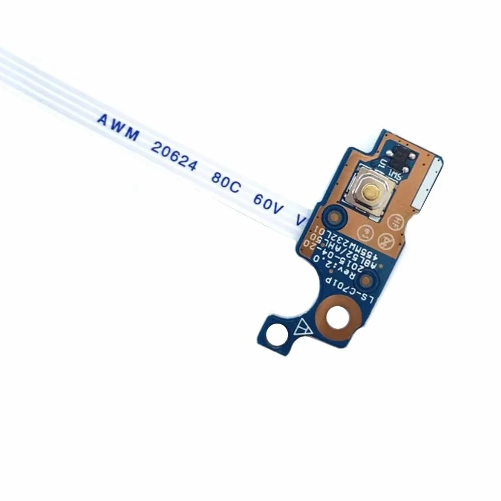 Interruttore on/off con cavo flessibile piatto per HP 15-AC 15-AY 15-AF 15-BA TPN-C125 LS-C701P