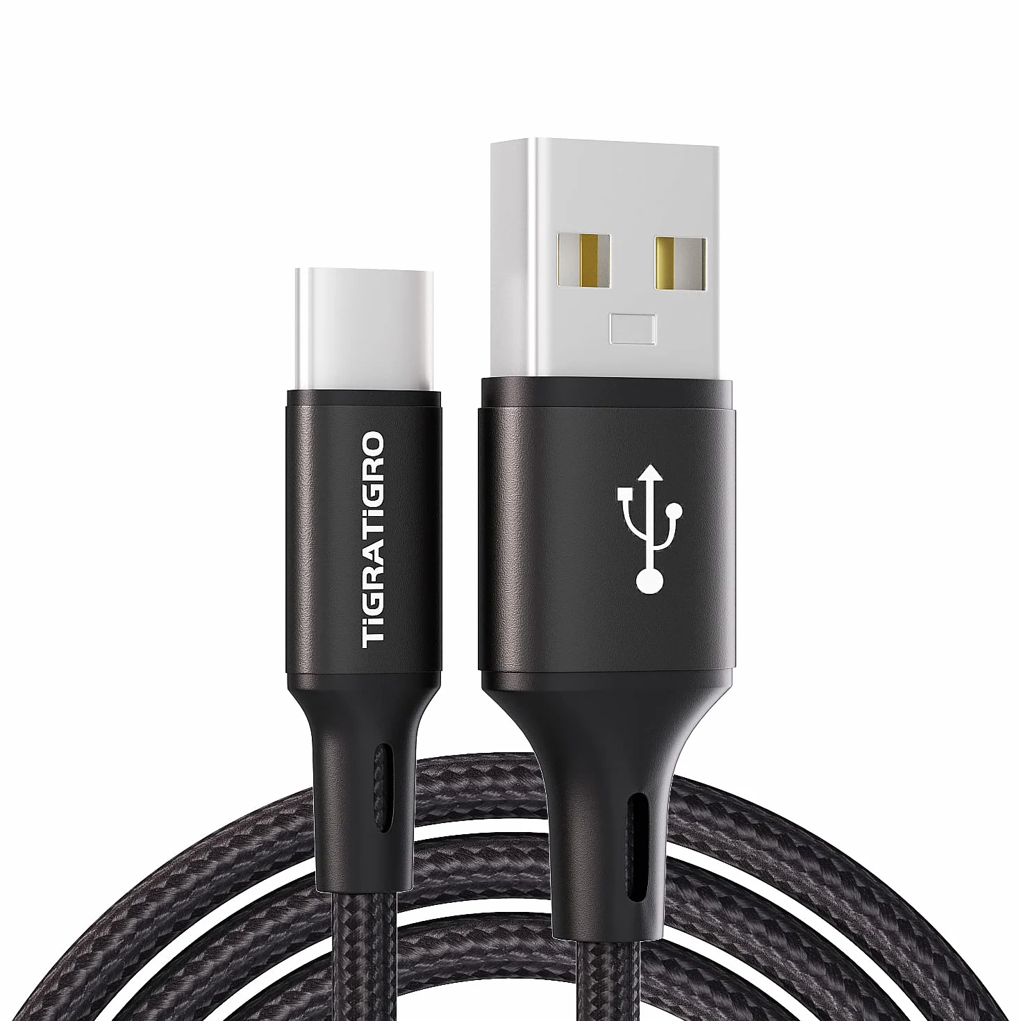 Cavo USB C 1M Nylon Ricarica Rapida QC 2.0 per iPhone 16/15 iPad Pro Air Samsung Redmi Huawei Xiaomi Google Pixel PS5 Drone