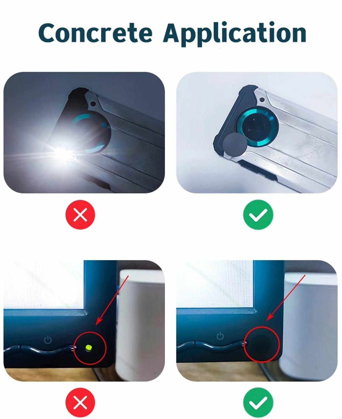 Pellicola Oscurante LED, Adesivo Blocco Luce, Foglio Attenuante Luminosità Dimming Light
