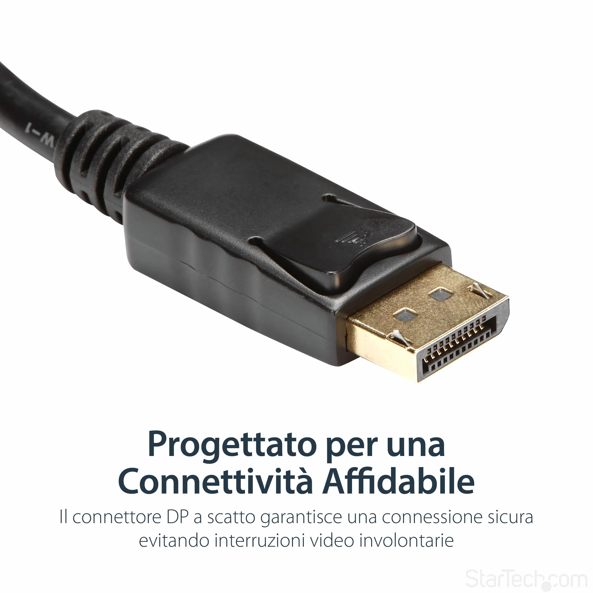 StarTech DP2HDMI2 DisplayPort Passiver Konverter DP 1.2 Stecker auf HDMI A-Buchse, 0.12m, schwarz