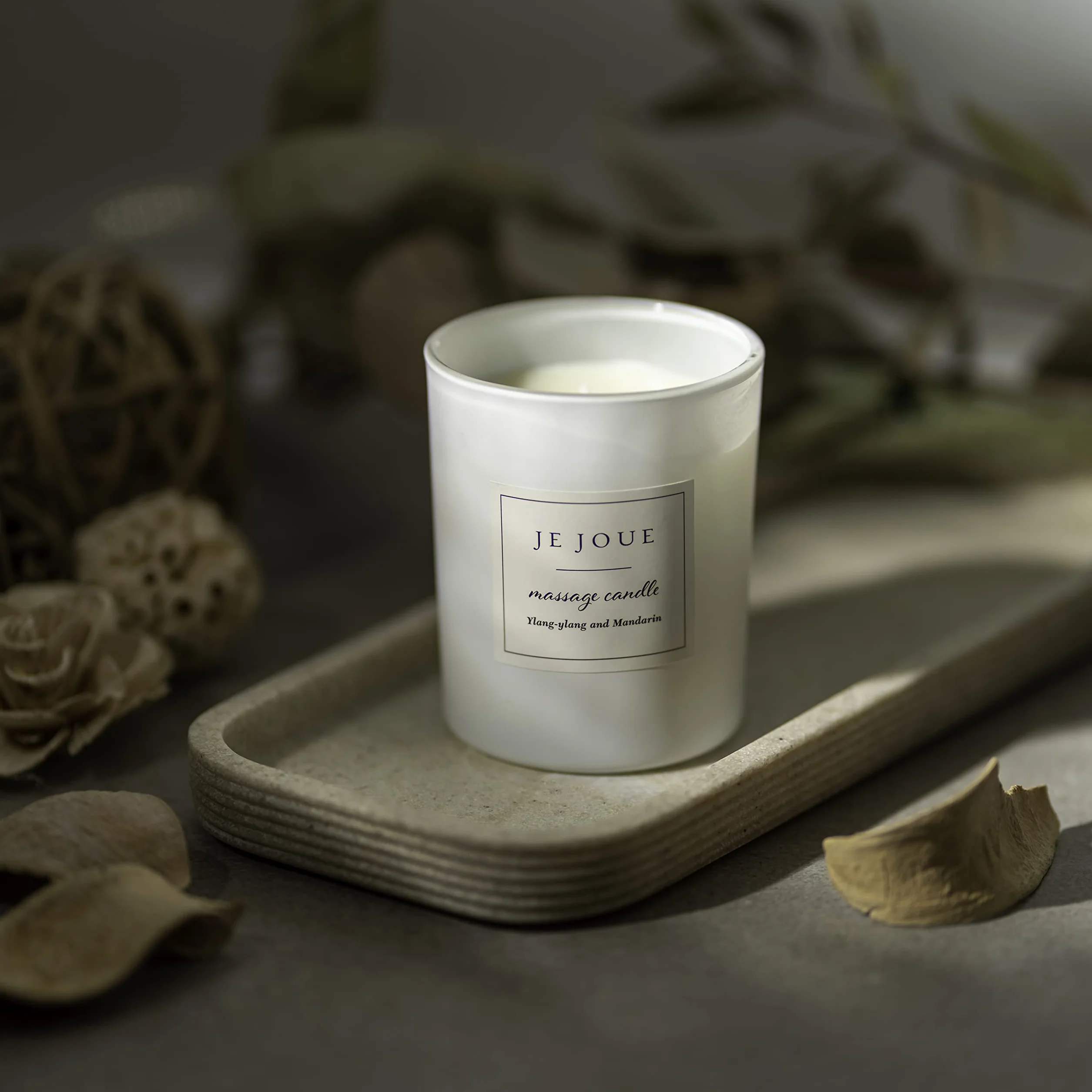 Je Joue Luxury Massage Candle Ylang Ylang & Mandarin