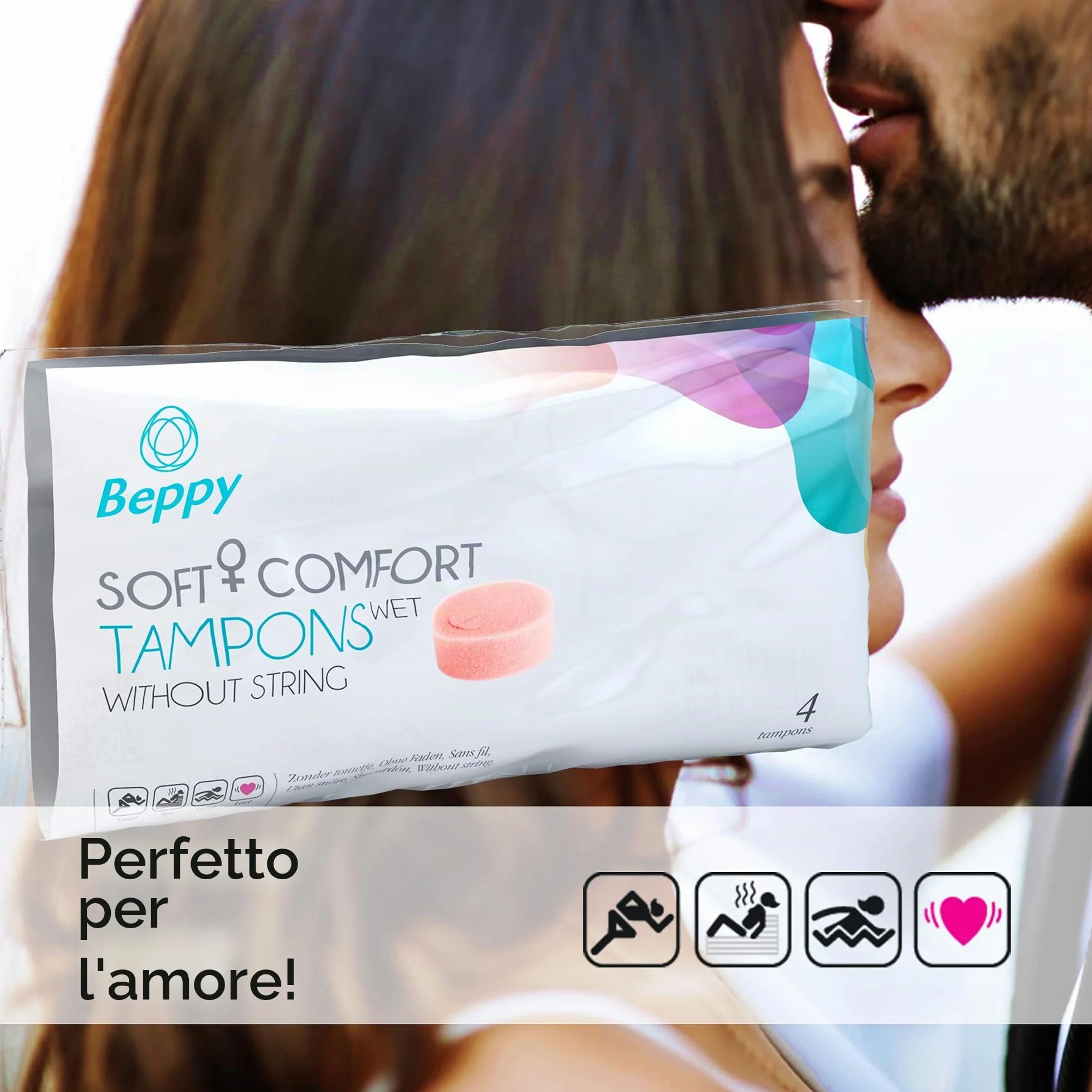 Beppy Buffole Soft Comfort Asha con Laminato Lubrificante Confezione 4