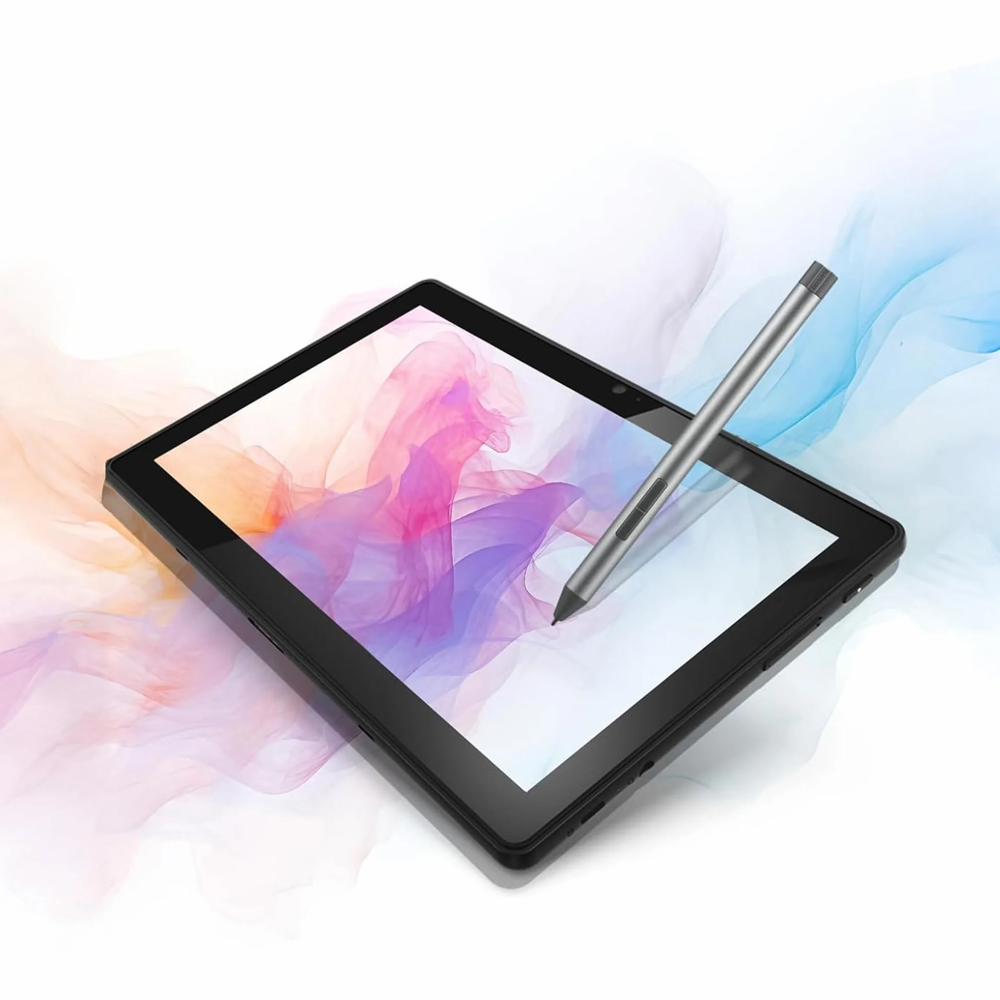 Lenovo Digital Pen 2: Penna Digitale Bluetooth, Tecnologia Attiva per Scrittura Paper-like. Compatibile con Windows 10 e Superiori. Punta in Elastomero, Pulsanti Rapidi e Autonomia Estesa – Grigio
