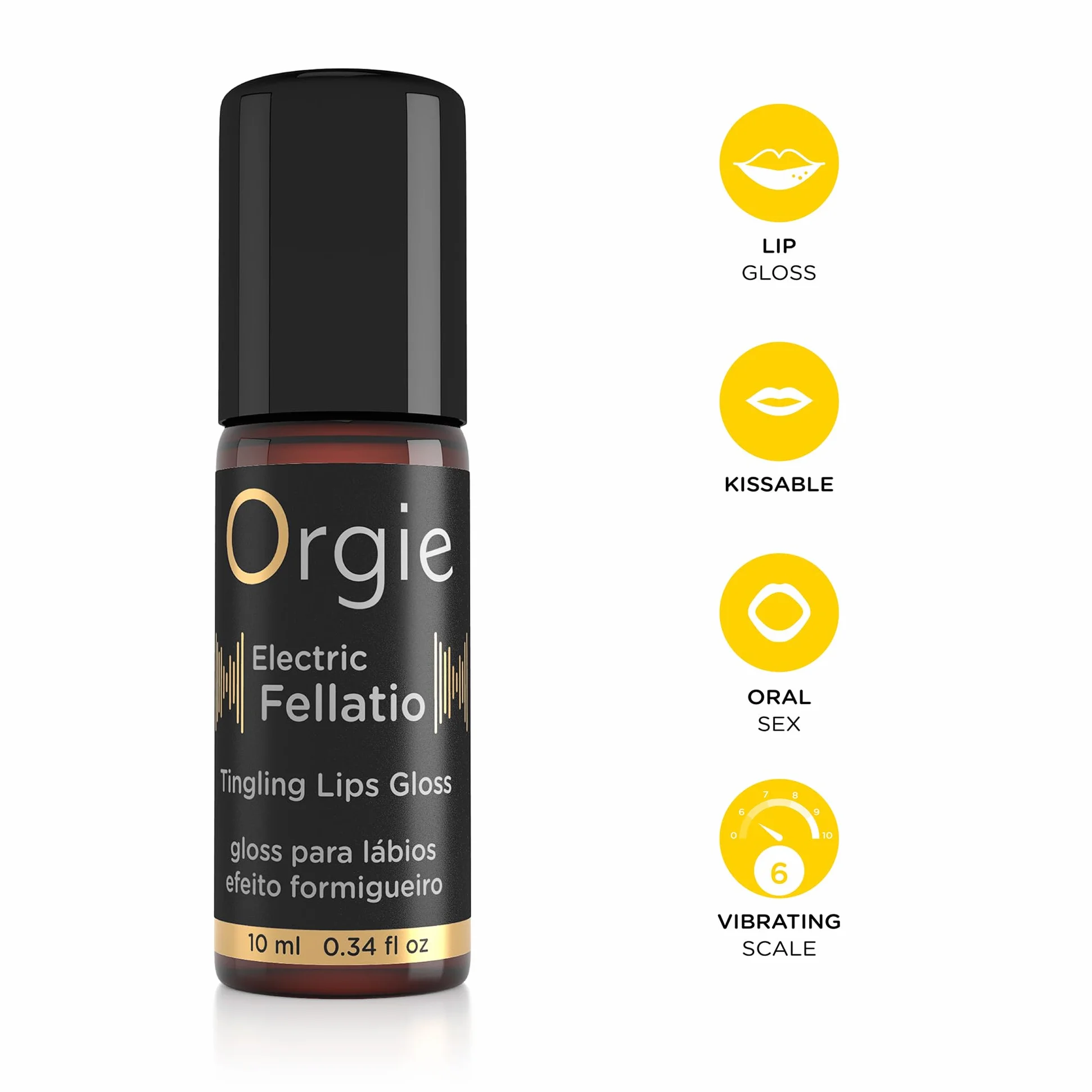 Orgie 104077 Rossetto Vibratore Elettrico Fellatio Stimolante