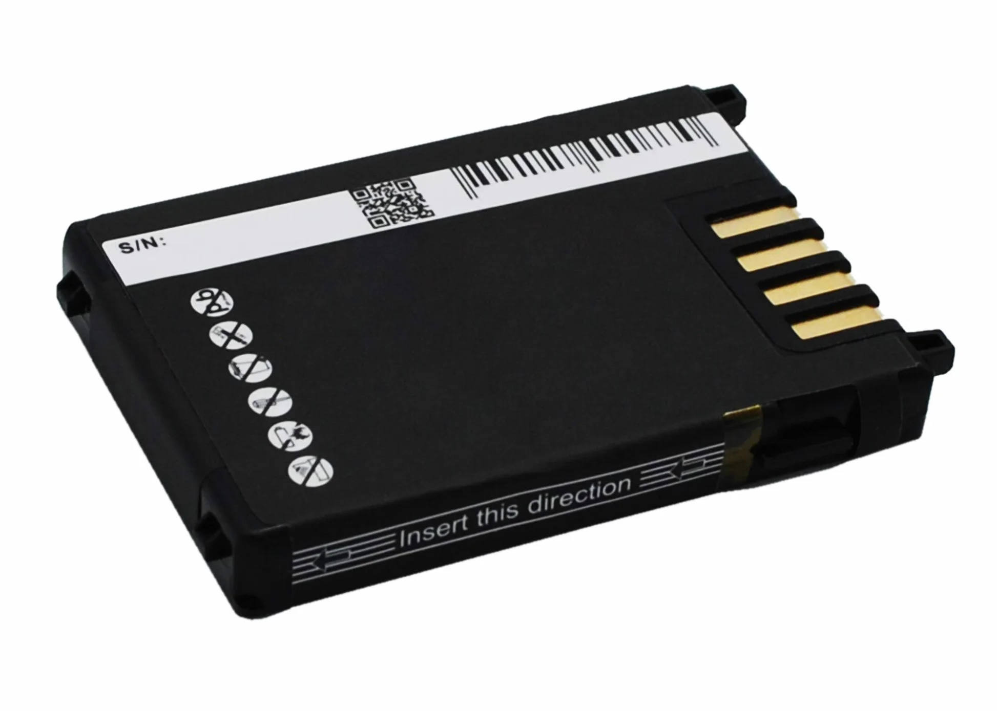 CELLONIC Batteria per Scanner codici a barra 900mAh 3.7V Compatibile Unitech HT630 PT630 HT650 Wasp 600538