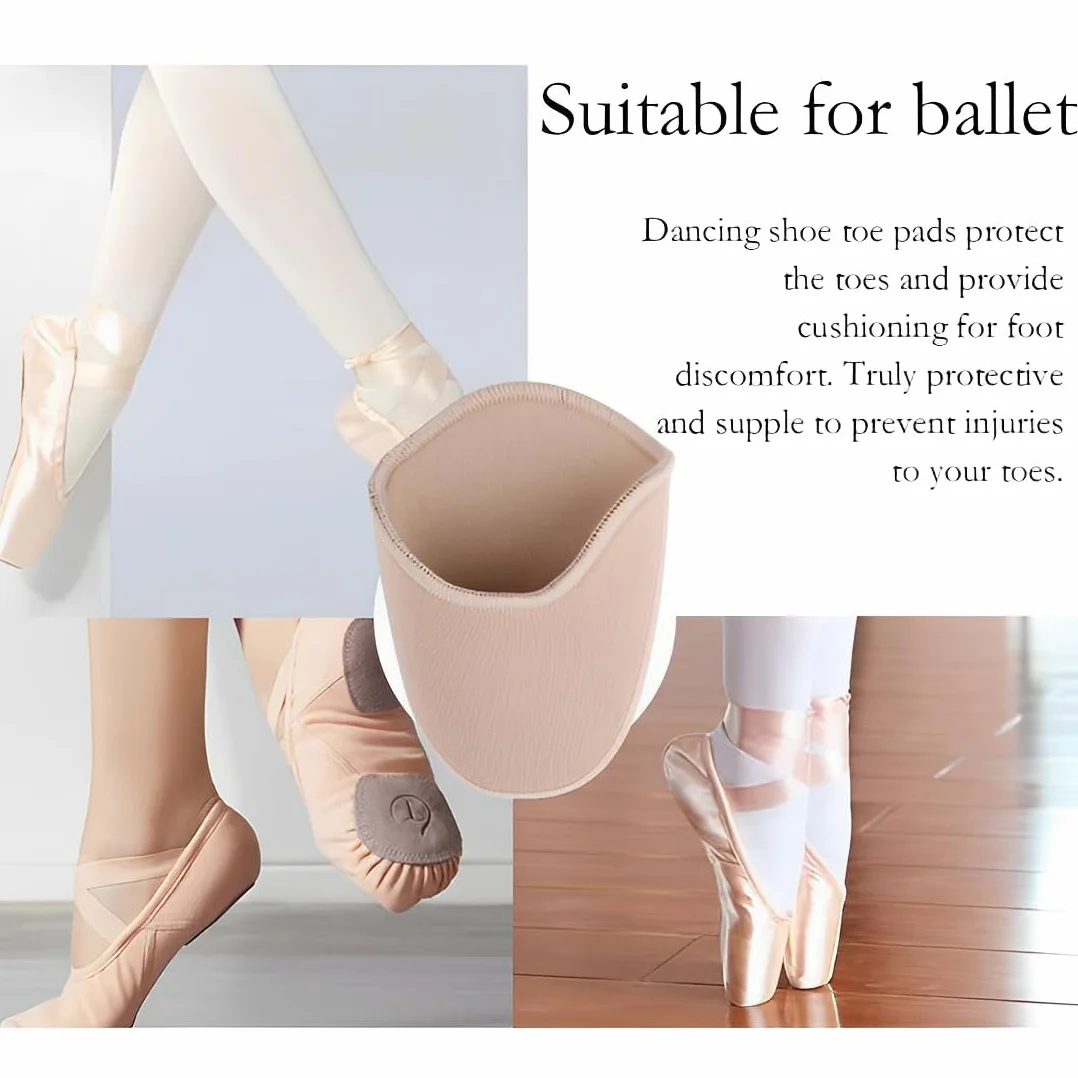 JEYORZY 2 Paia Ballet Toe Pads Salvapunte Protezione Dita Piedi Scarpe da Punta Ammortizzatore