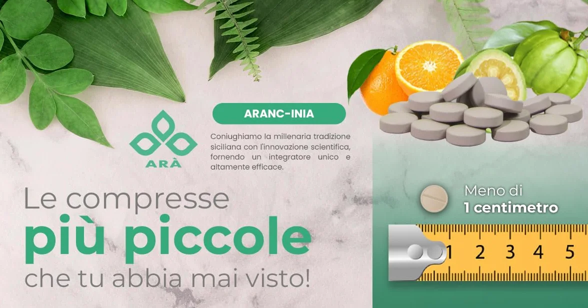 ARÀ Garcinia Cambogia Integratore Alimentare 60 CPR Made in Italy