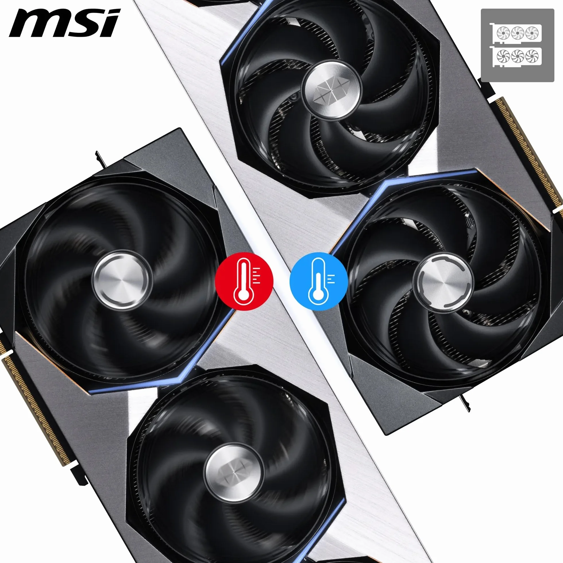 msi NVIDIA GeForce RTX 5090 32G SUPRIM SOC GDDR7 512bit, scheda video con frequenza di boost fino a 2580 MHz, PCIe Gen 5, DLSS 4, 3 porte DP 2.1, 1 porta HDMI 2.1, formato ATX