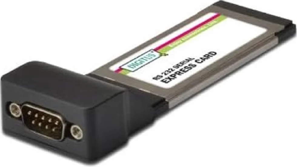 Digitus DS31204 Scheda Express Card con Porta Seriale 9 Poli Rs232