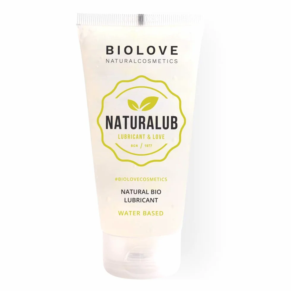 Naturalub Gel Lubricante Sessuale a Base d'Acqua 100% Naturale Senza Parabeni, Solfati né Siliconi