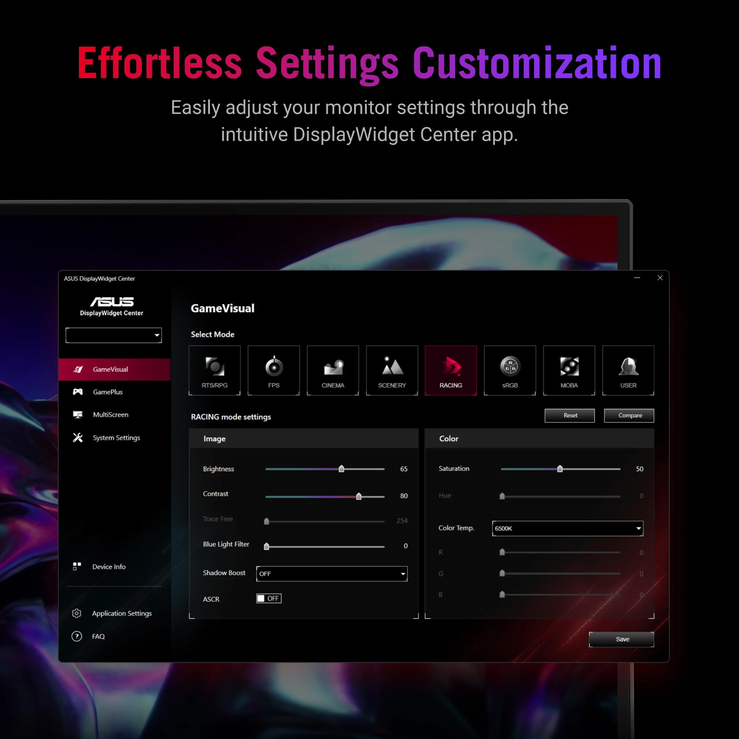ASUS ROG Strix XG259QNS 25" Gaming Monitor FHD 380 Hz Fast IPS 1 ms HDR Nero