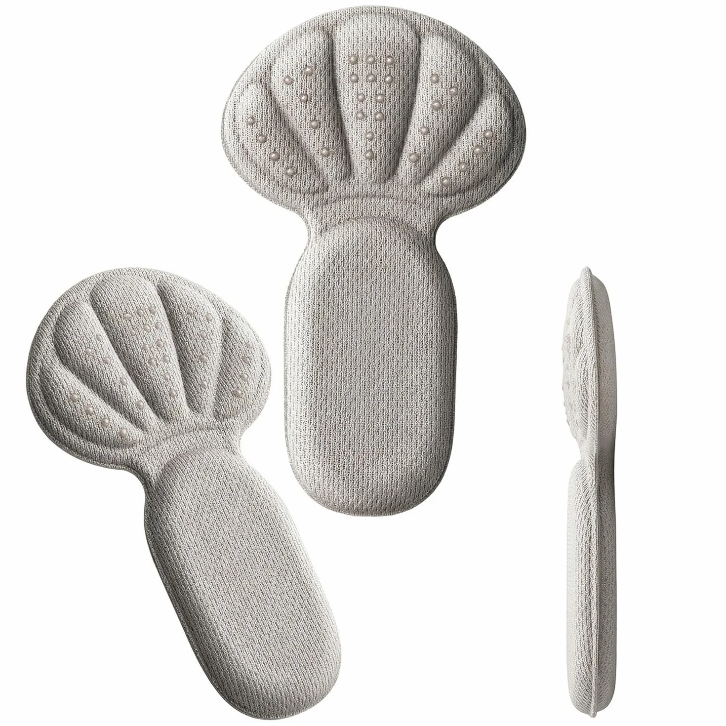Cuscinetti per tallone per scarpe in memory foam autoadesivi antiscivolo riutilizzabili 3 paia