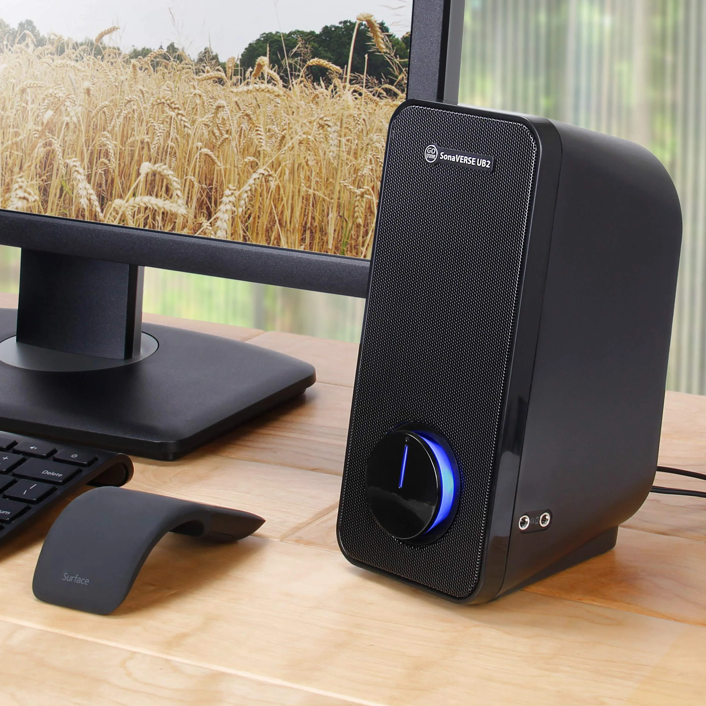 GOgroove SonaVERSE UB2 Altoparlanti per Computer USB, Driver a 2 Vie