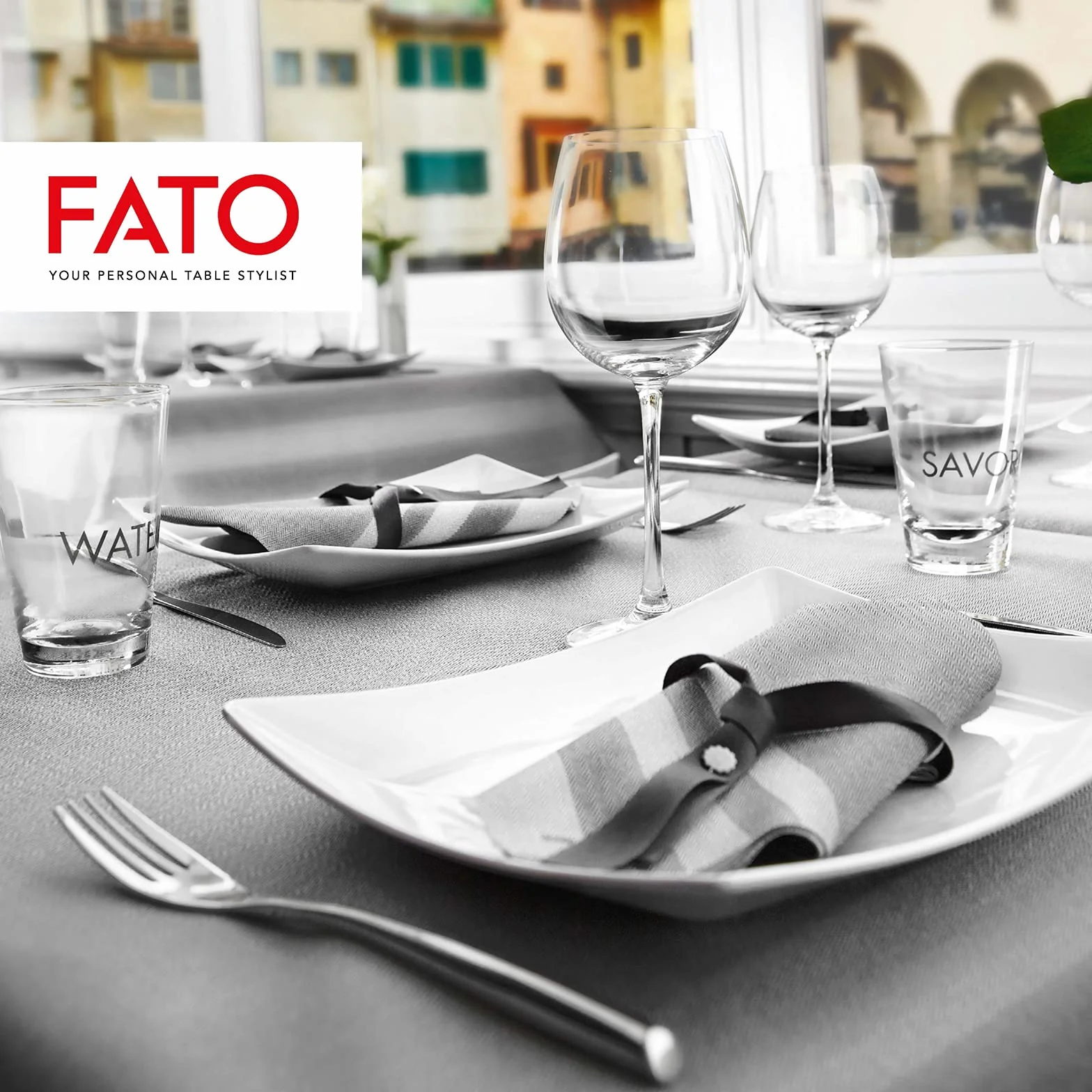 Fato Tovaglioli Airlaid Effetto Tessuto 40x40 Tweed Nero 50 sztuk