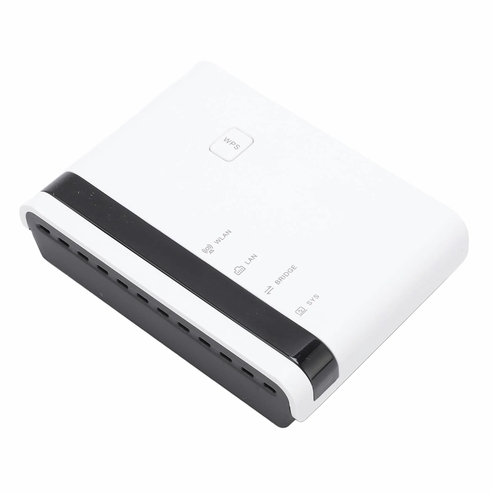 Server di Stampa Wireless, Server di Rete di Rete LAN 10/100 Mbps USB 2.0, Adattatore Server di Stampa del Computer, Supporta 4 Stampanti, per 7/8/10/11, per Mac OS (Spina europea)