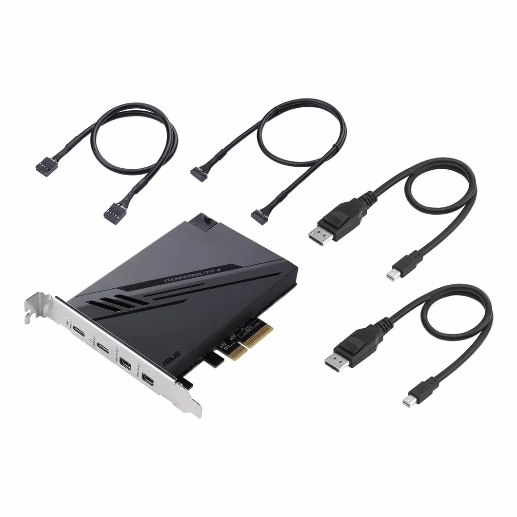 Asus 90mc09p0-m0eay0 Pci-e Expansion Card To Mini Display Port And Thunderbolt One Size