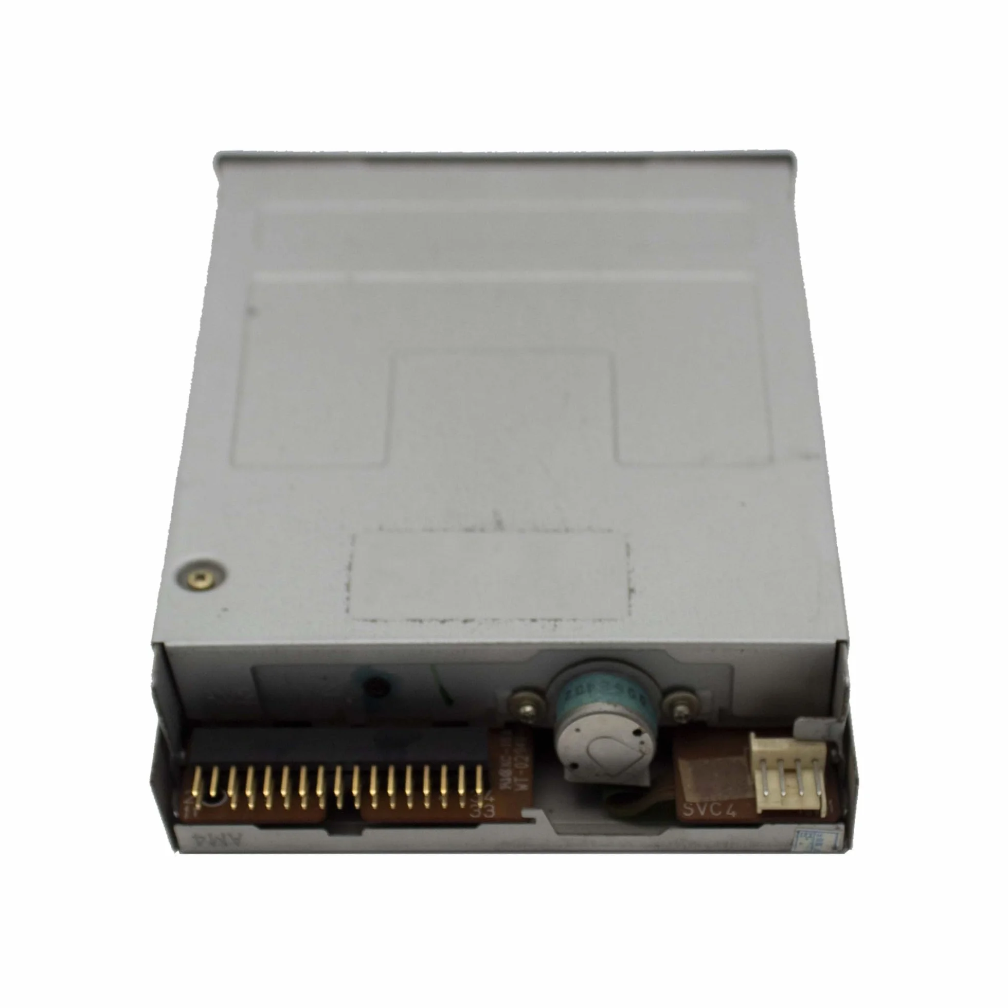 SIMPLETEK - Lettere Unità Floppy Disk Drive FDD Interno 3,5" con Mascherina IDE | Con Mascherina Colore Grigio Scuro (Ricondizionato)