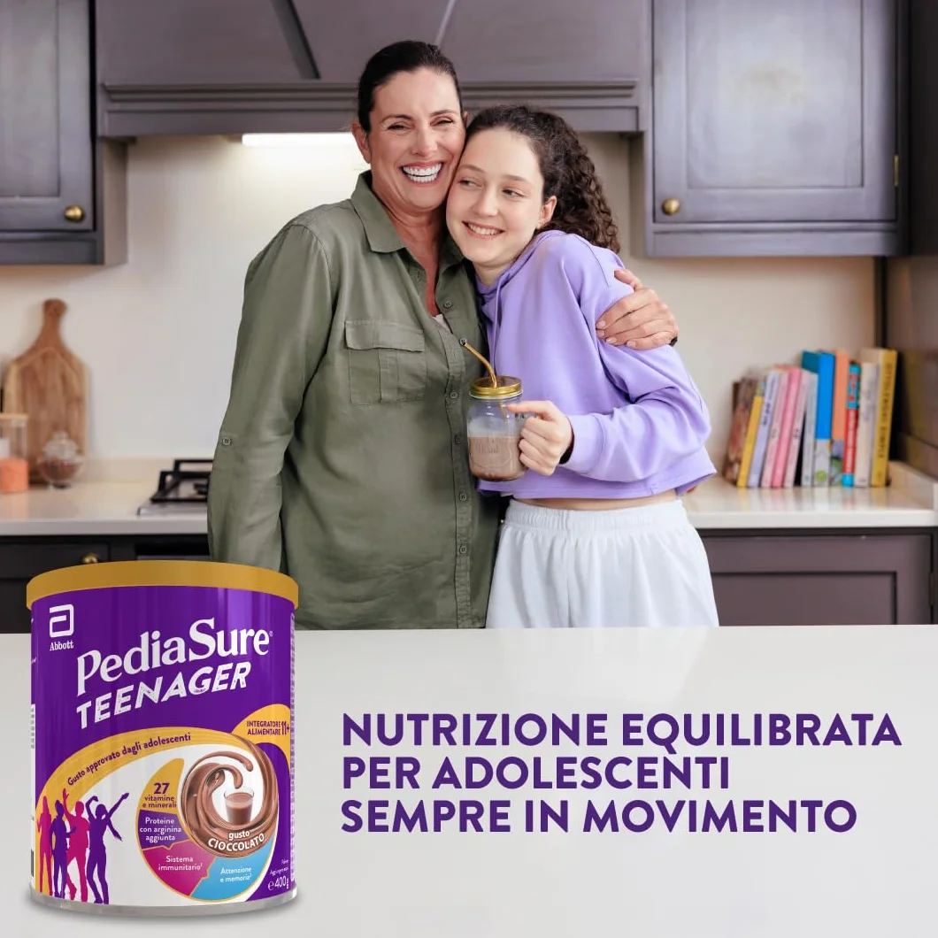 PediaSure Teenager Integratore Multivitaminico 400 g Cioccolato