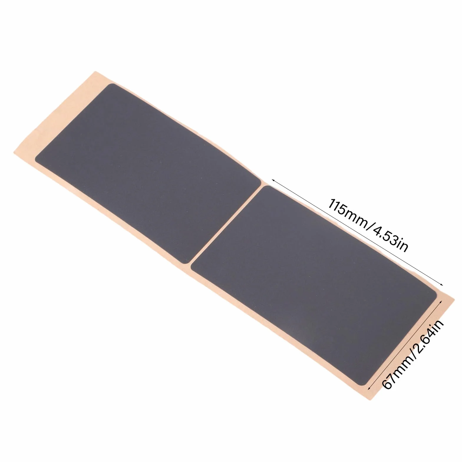 Pellicola protettiva per Notebook Trackpad Proteggere Non Slip Face Permanente PVC Sostanza Ripristina Aspetto 2 Pz PVC Notebook Skin
