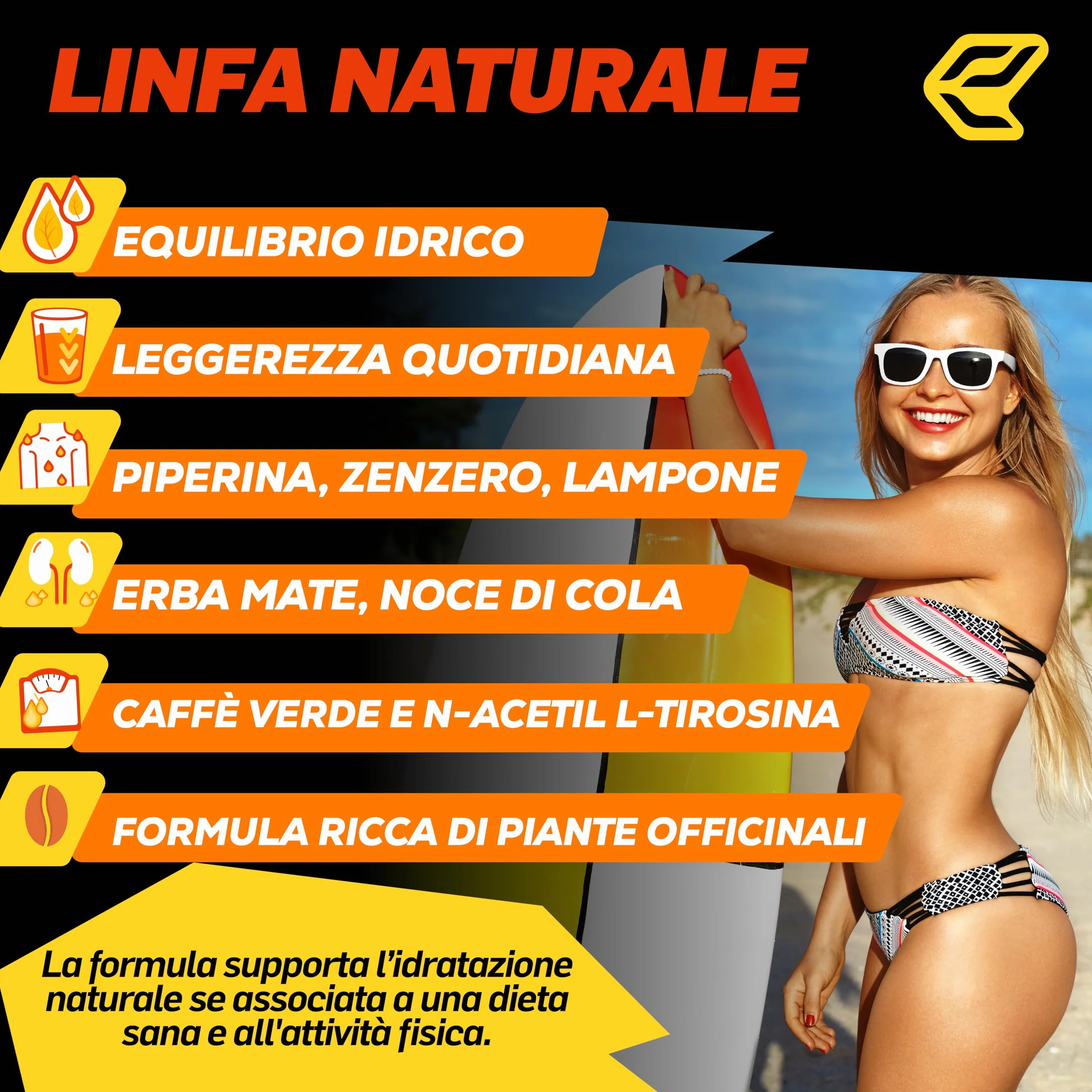 Italian Elite Elite Extreme 60 Capsule Integratore Alimentare Caffeina Tè Verde Carnitina Glucomannano Aceto di Mele Guaranà