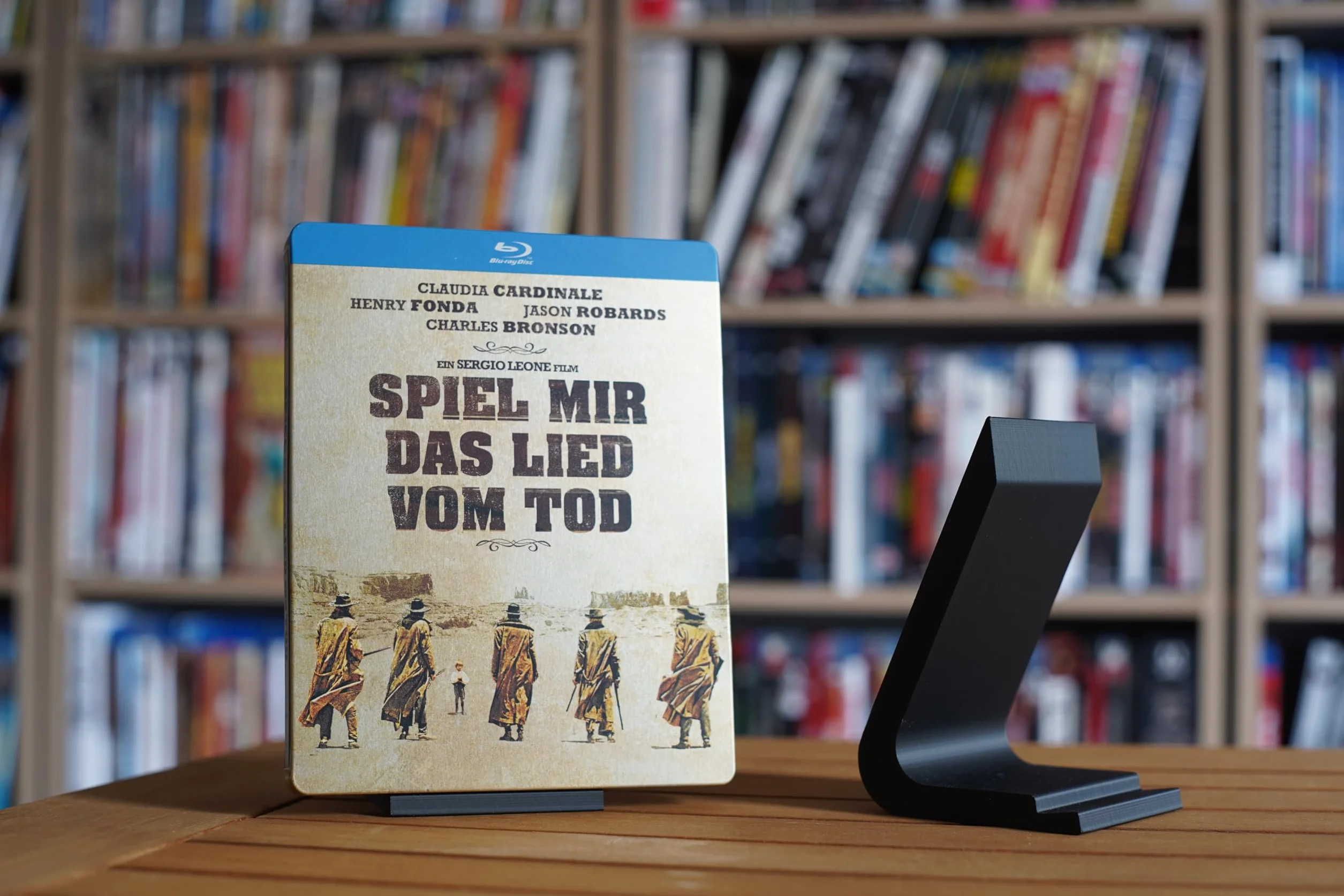 NewGround Designs Supporto per DVD/Blu-Ray/videogioco Steelbook Display – Supporto, Mediabook Deko