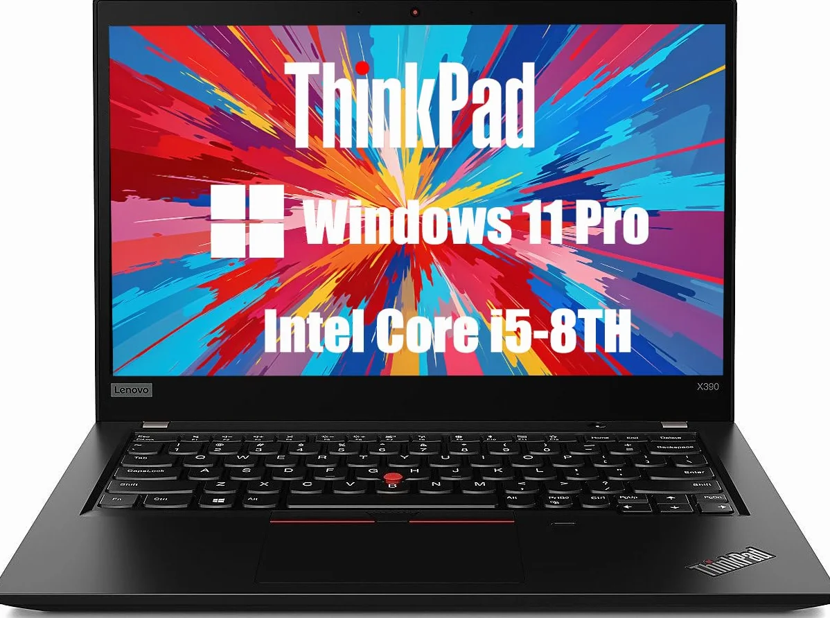 Lenovo ThinkPad X390 Business Laptop 13,3" FHD Intel Core i5-8265U 8GB RAM 256GB SSD Windows 11 Pro Ricondizionato