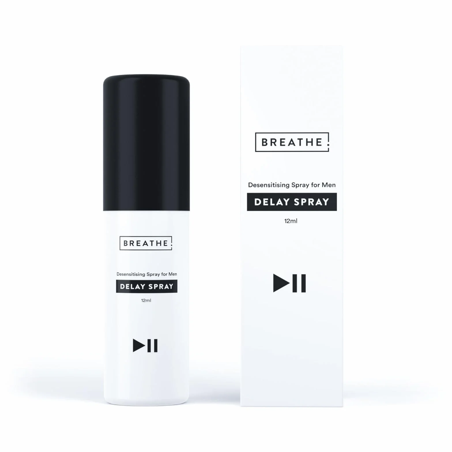 BREATHE Spray Ritardante per Uomo Desensibilizzante 12ml Effetto Rapido