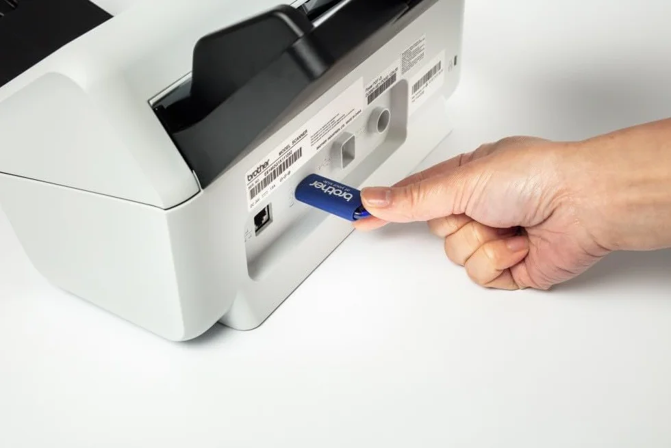 Brother ADS4300N Scanner Desktop A4 40 pag/min ADF 80 fogli LAN USB