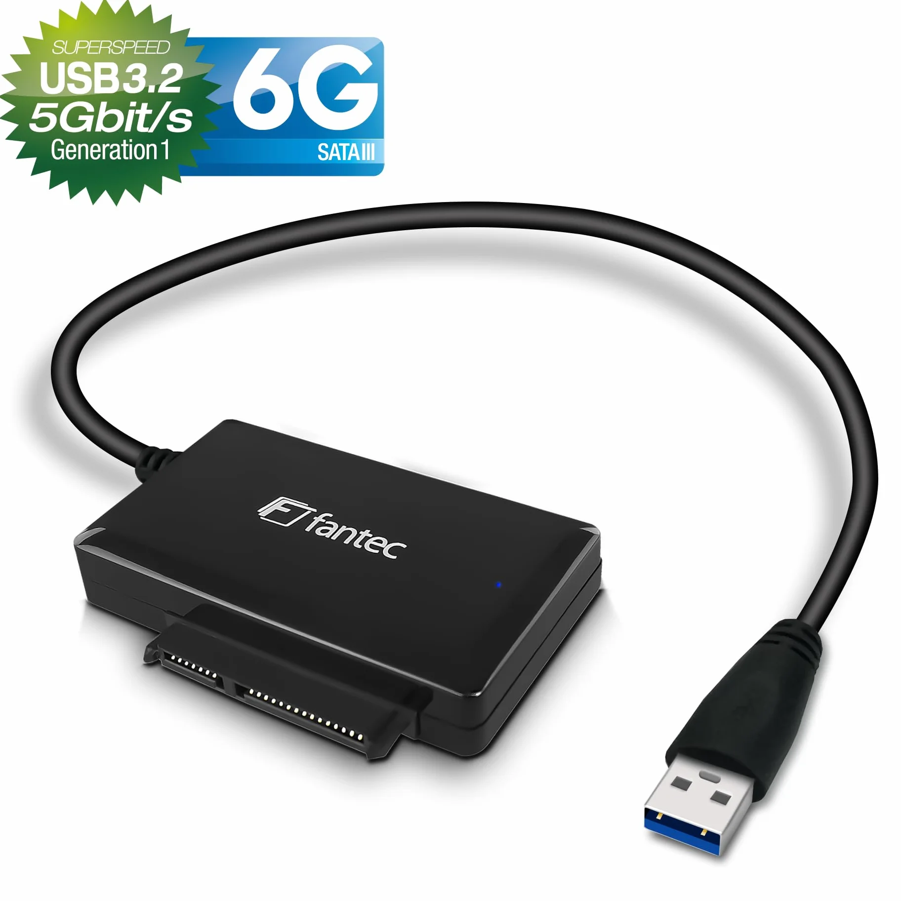 FANTEC 2571 USB 3.0 SATA 6G Adapter DOCK for 2.5'' 3.5'' HDD SSD
