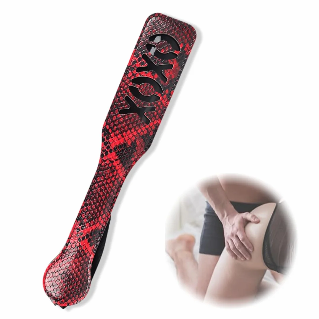 Racchetta in Pelle da Gioco per Coppia, Racchetta a Mano, Accessori Ritmici, Frusta, Giochi Erotici