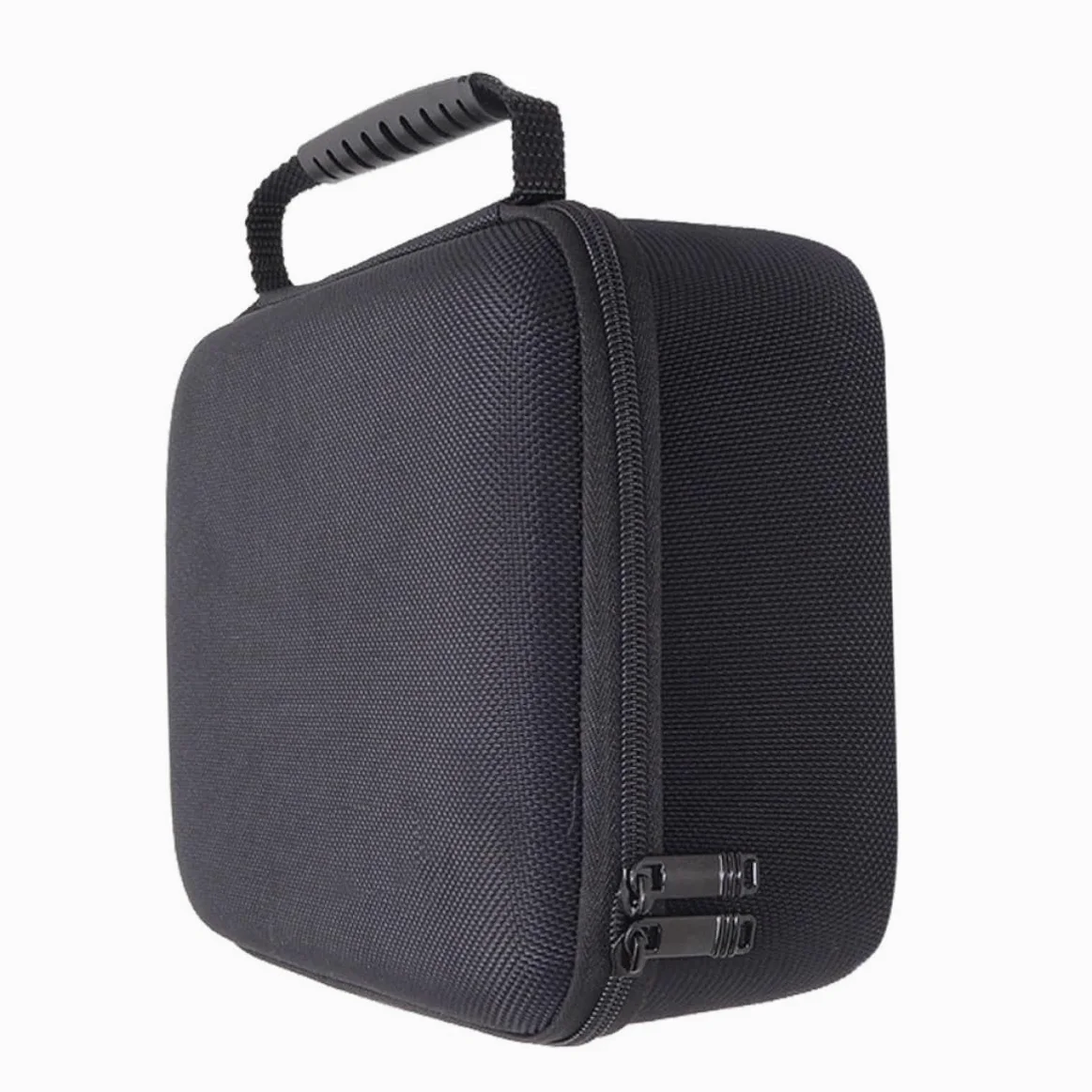 Toddmomy Borsa Porta Cavi Oxford Nero Ampia Capacità, Organizzatore per Cavi Dati e Audio, per Viaggi e Trasporto Comodo e Sicuro