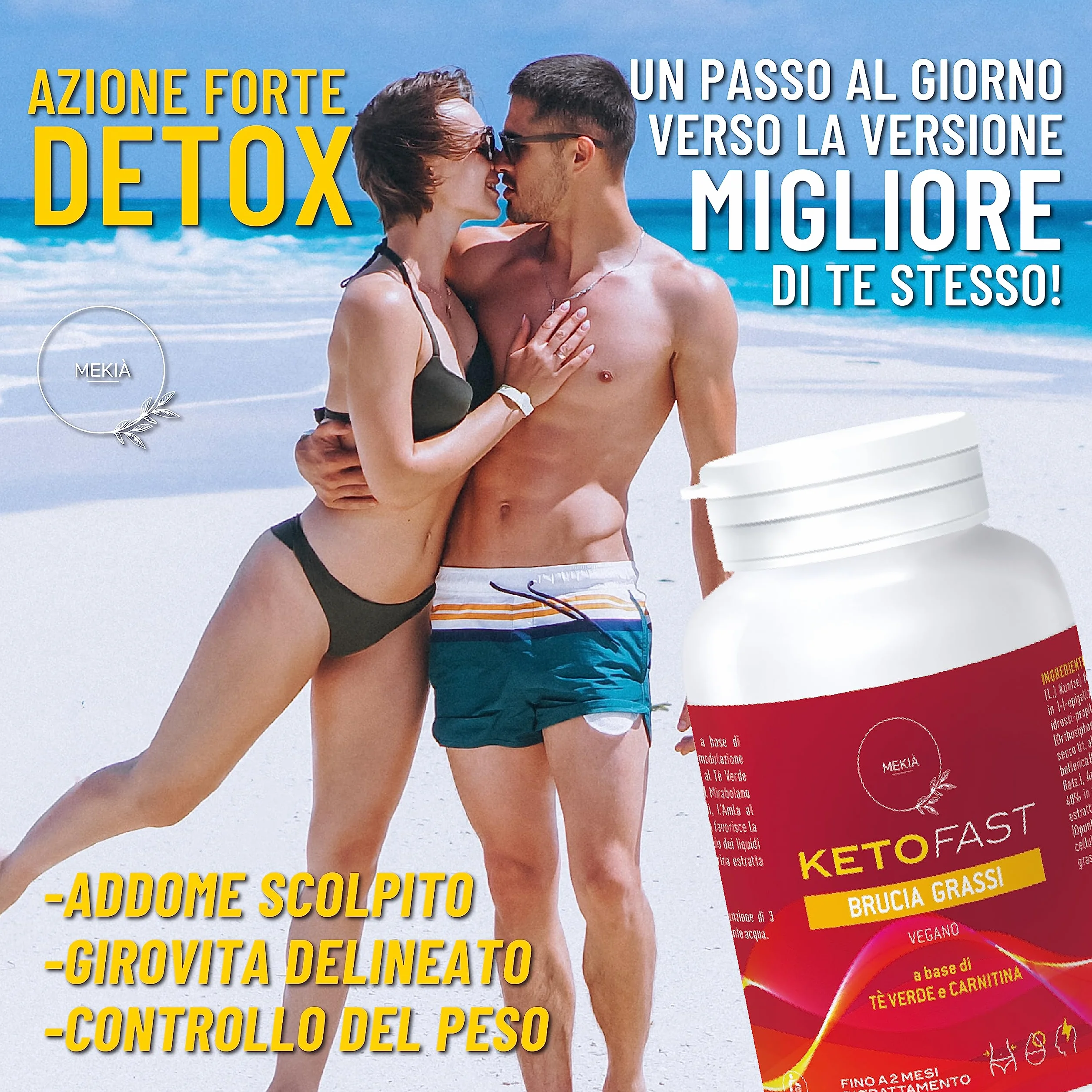 Integratore Alimentare Carnitina Garcinia Cambogia Tè Verde Piperina – 120 Capsule Alta Concentrazione per Metabolismo e Controllo Peso