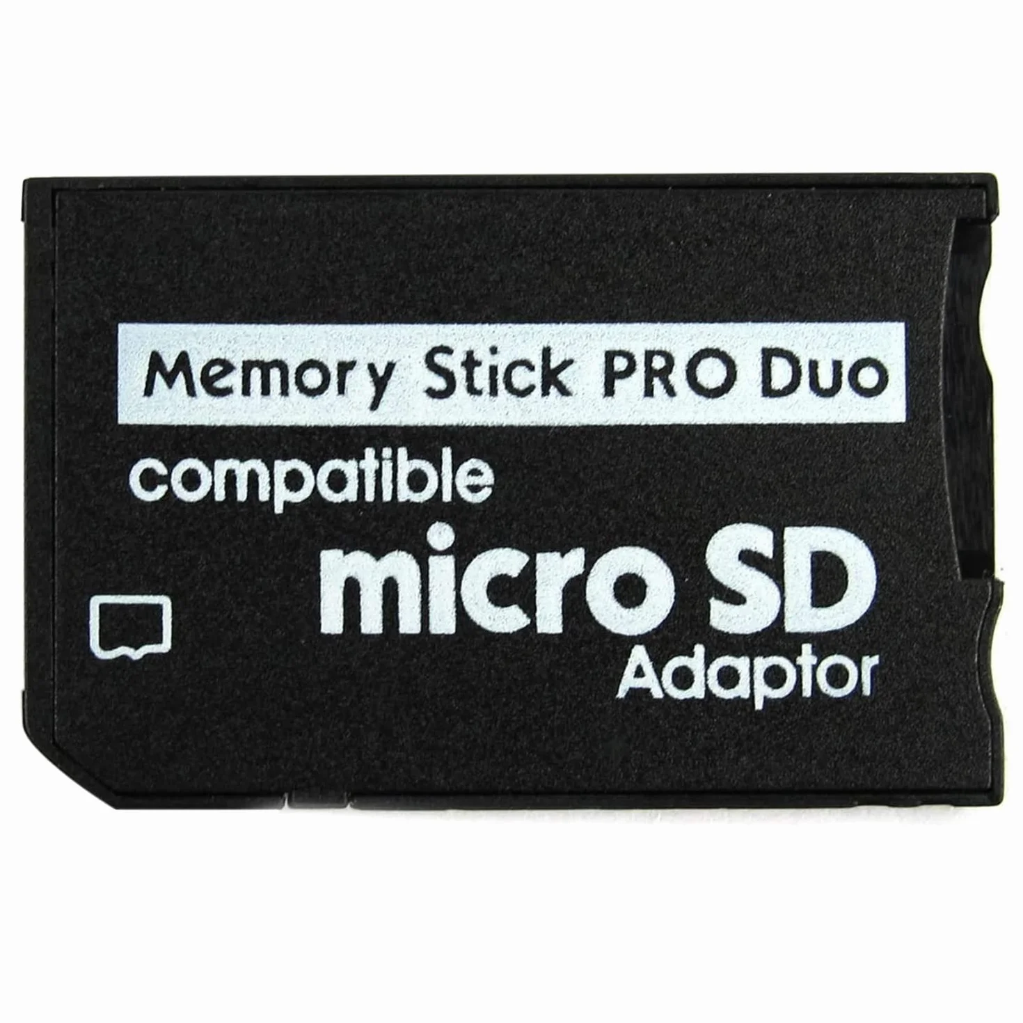 Cablepelado - Adattatore di scheda Micro SD a Memory Stick, colore nero