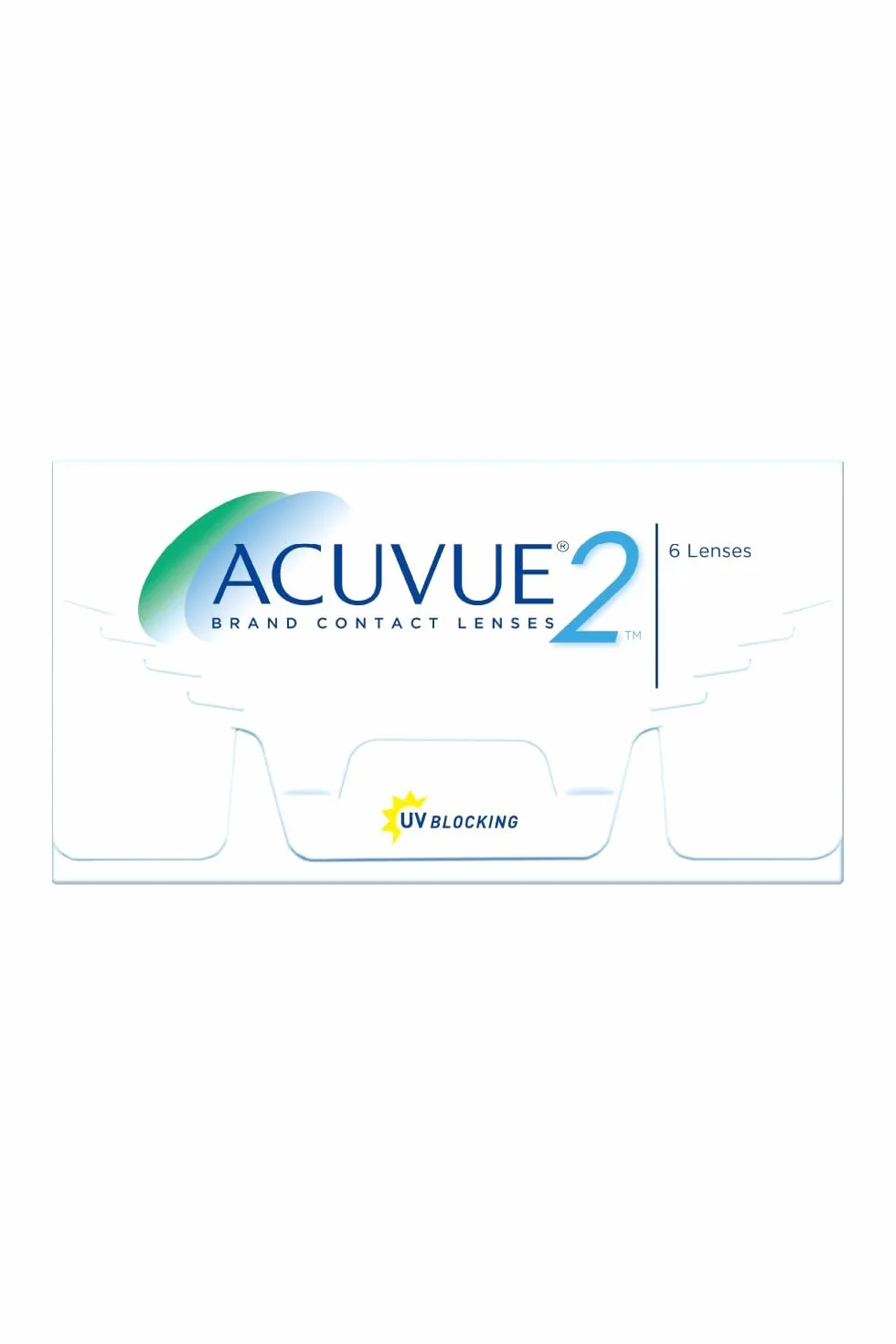 ACUVUE 2 Lenti a contatto quindicinali protezione UV -12.00 BC 8.3 DIA 14.00 6 lenti