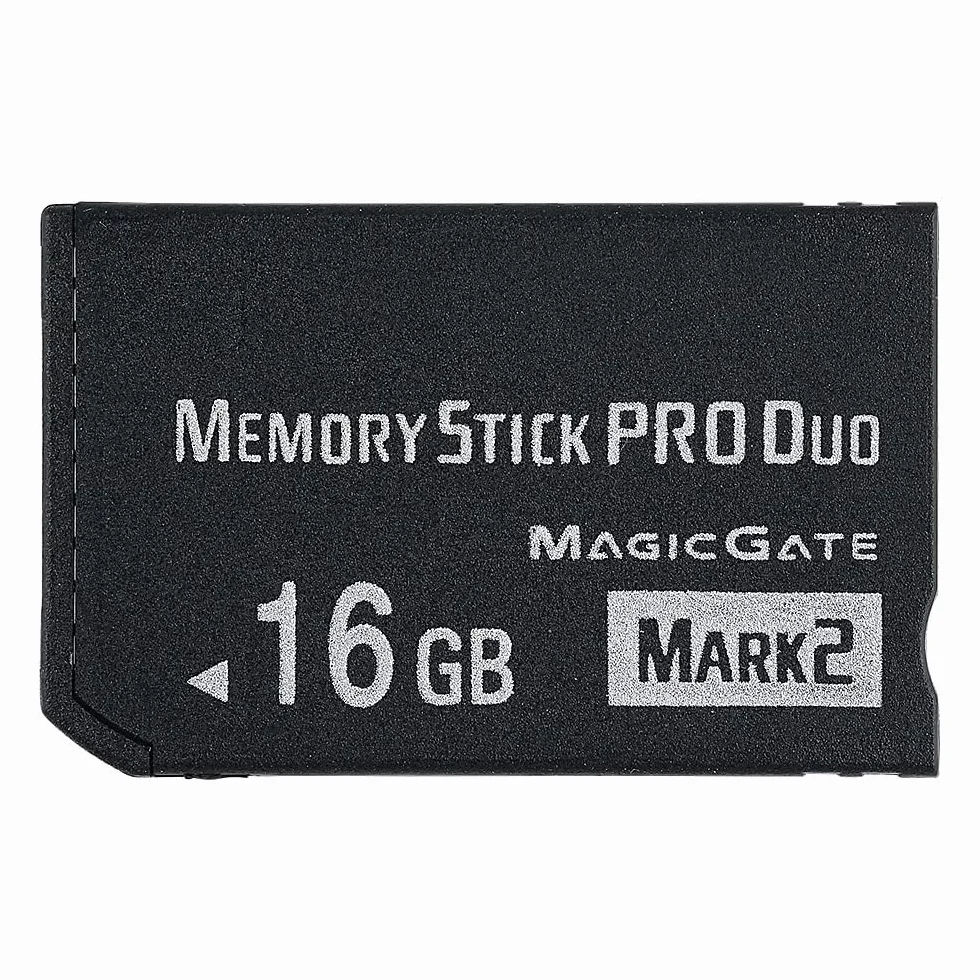 Scheda di memoria Memeory Stick Pro Duo (Mark2) ad alta velocità da 16 GB, compatibile con Sony PSP1000, 2000, 3000