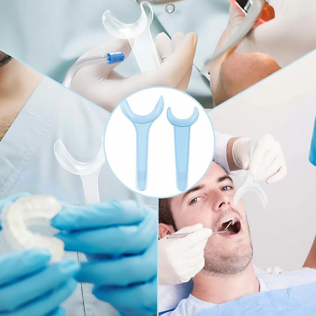 EIHI Apribottiglie a forma di T per bocca 8 pezzi divaricatore bocca 2 colori