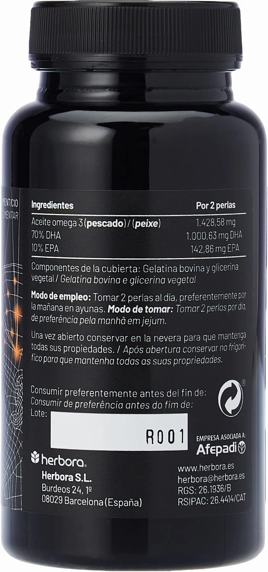 FOSFOMEN NEUROMEN DHA 60 perle integratore quotidiano