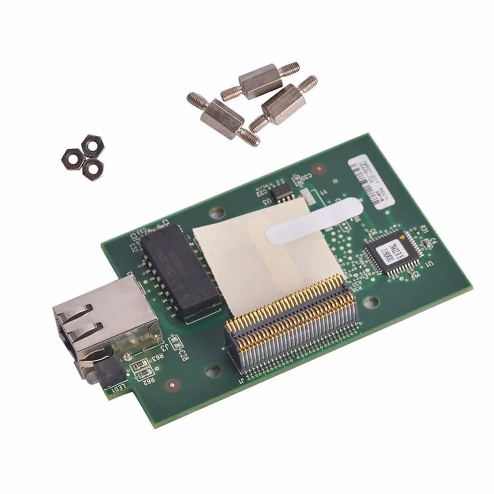 Scheda di rete per stampante di etichette Zebra ZM400 ZM600, modulo server di stampa Ethernet interno 79823 79501-011, adattatore LAN integrato di ricambio