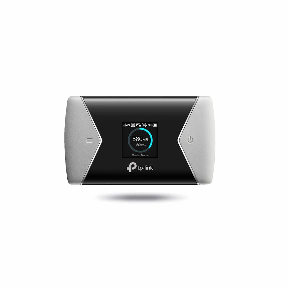 TP-Link M7650 Mobile Router Wi-Fi Dual-Band AC1200Mbps 4G+ LTE Cat11 600Mbps SIM Card Display a Colori