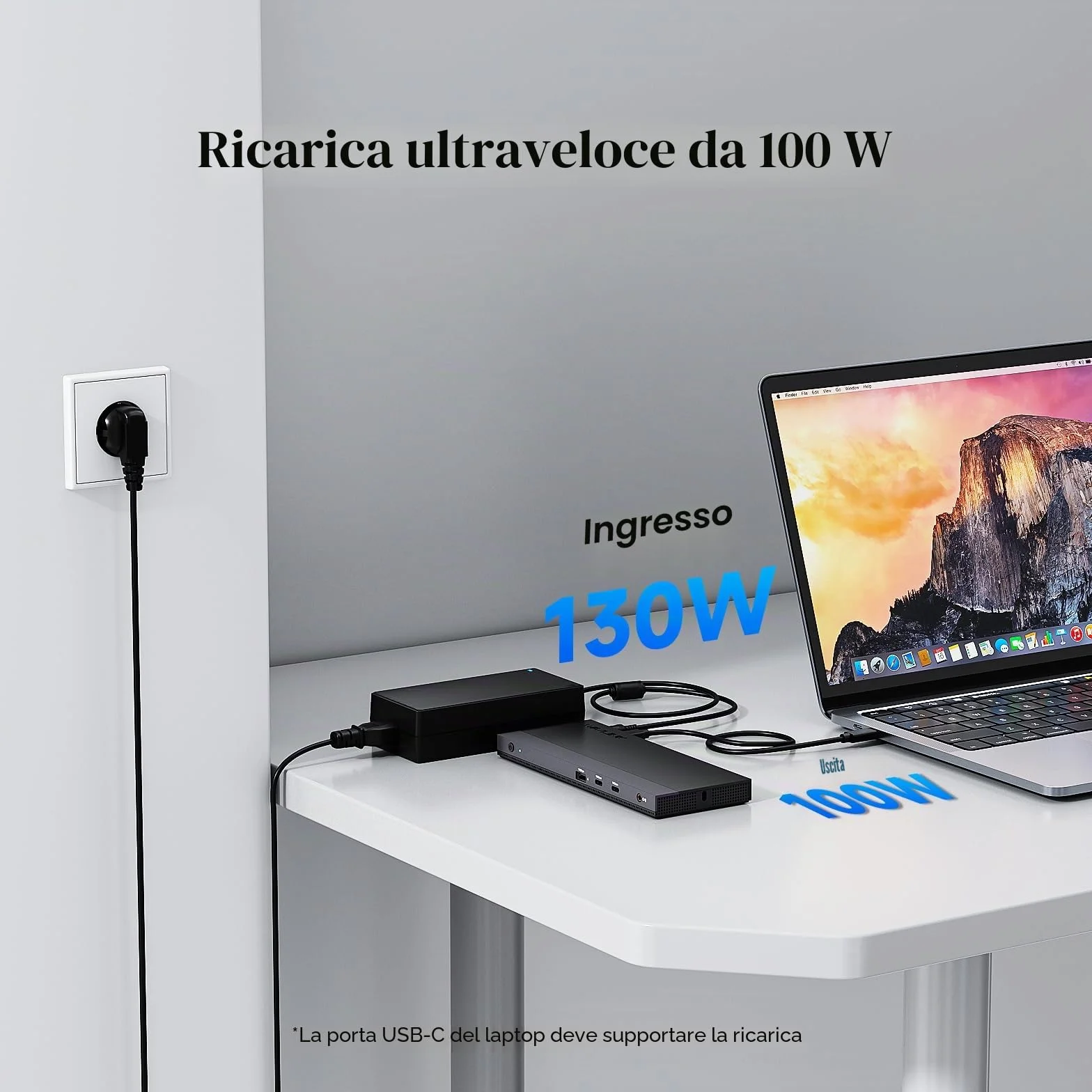 Docking station USB-C WAVLINK 12-IN-1, alimentazione 100 W, 2DP+HDMI, 4 USB-A, 2 USBC Gigabit Ethernet 10 Gps, dock per laptop con triplo display