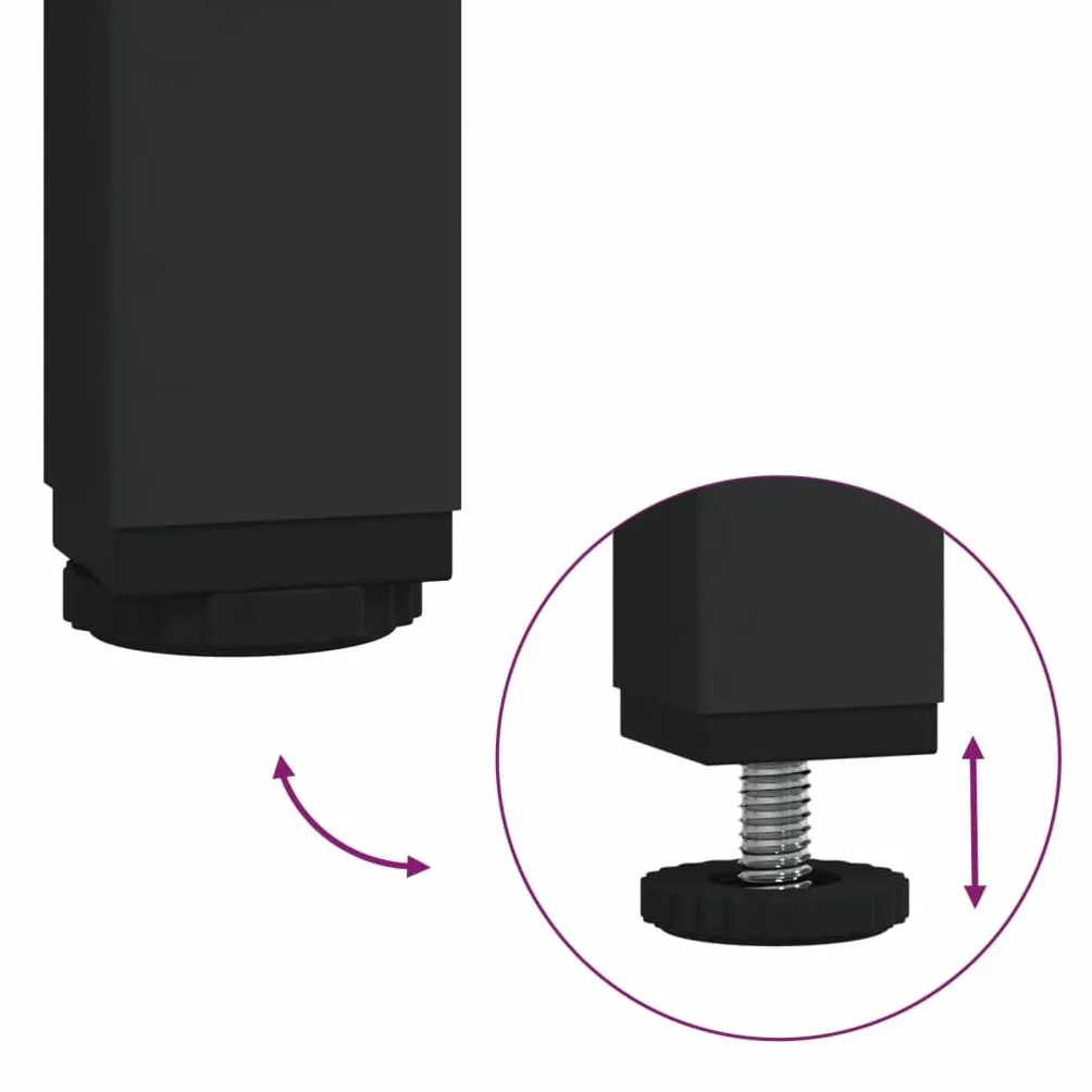 vidaXL Supporto Monitor Rovere Sonoma 85x23x15,5 cm Legno Multistrato