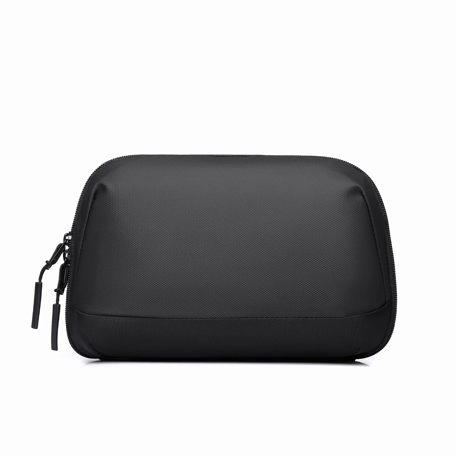 FANDARE Borsa Organizer Cavi Custodia da Viaggio in Tela Oxford Nero | apertura 180° acceso total, correas elásticas fijan cables, cremallera y compartimentos anti-enredos, tela oxford impermeable