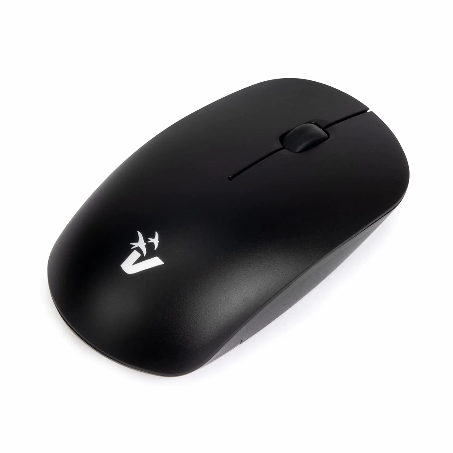 Vultech KM-831W Kit Tastiera e Mouse Wireless 2.4 GHz per Windows. ultra-slim,12 tasti multimediali a scelta rapida, Tastierino numerico, tasti silenziosi, per PC/Laptop, Layout italiano, Nero