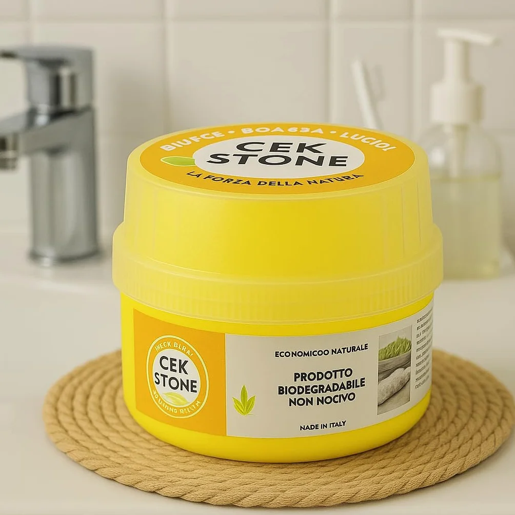 FENIX HOME Cek Stone 500g Pasta Protettiva, Prodotto Pulizia Casa Tutto In Uno