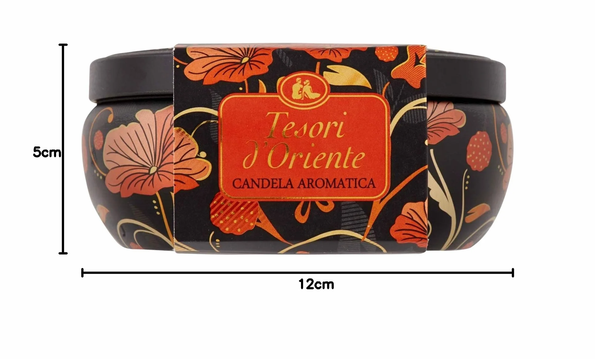 Tesori d'Oriente Candela Profumata Japanese Rituals 200g 2 Stoppini Bergamotto Patchouli