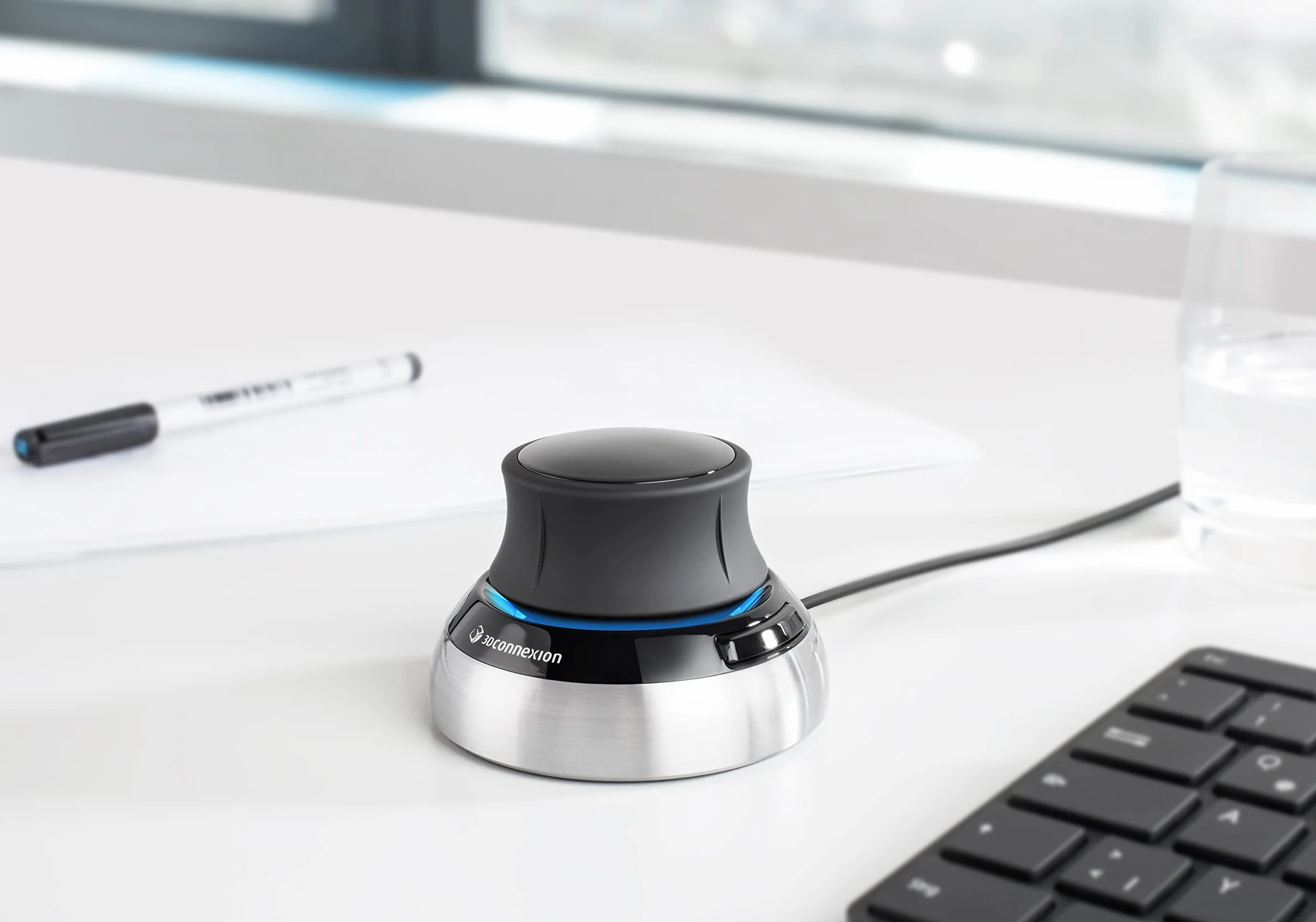 3Dconnexion SpaceMouse Compact (Mouse 3D, Cablato, Nero)