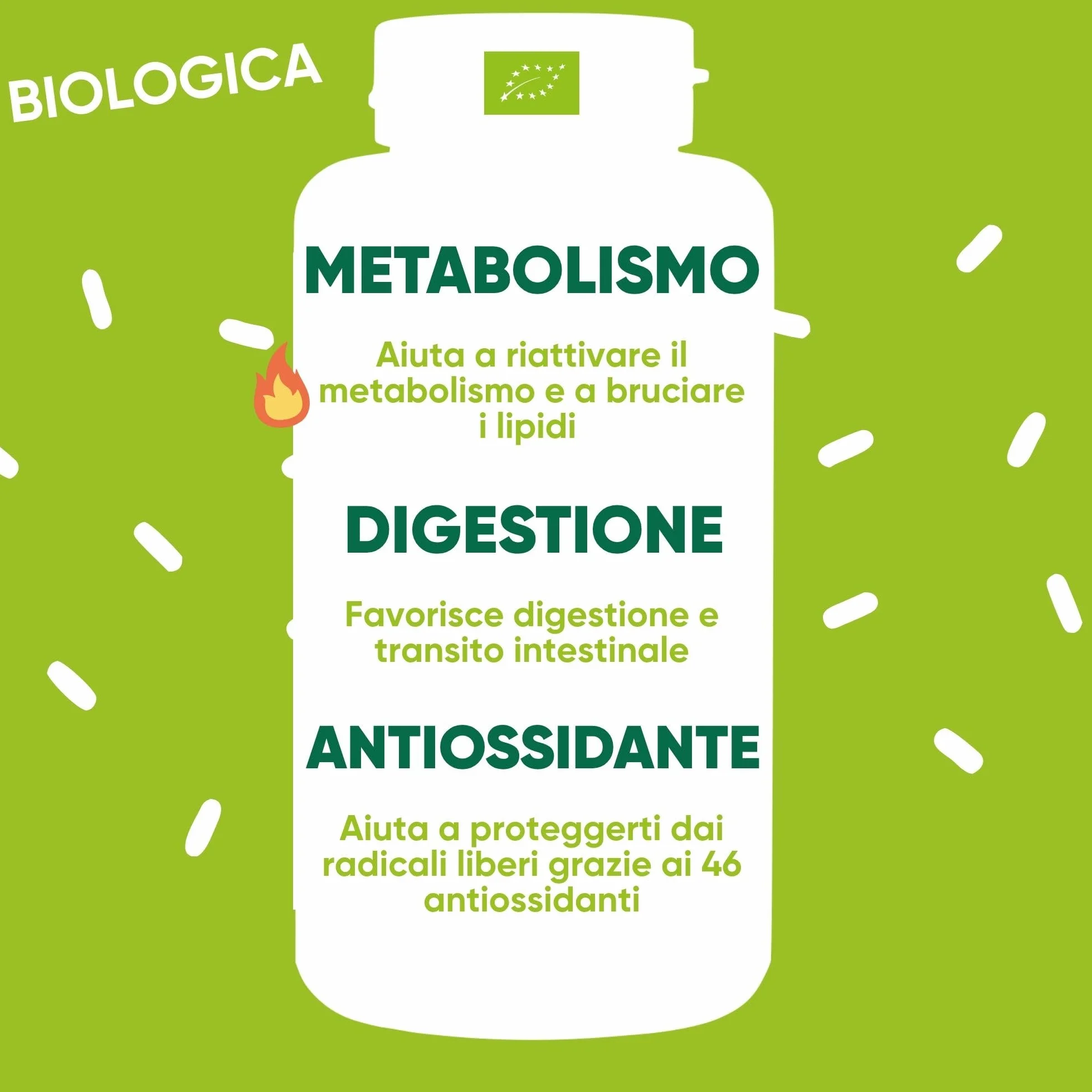 Integratore Moringa Oleifera Biologica 100% Naturale Capsule Vegetali 90 Capsule Made in Italy