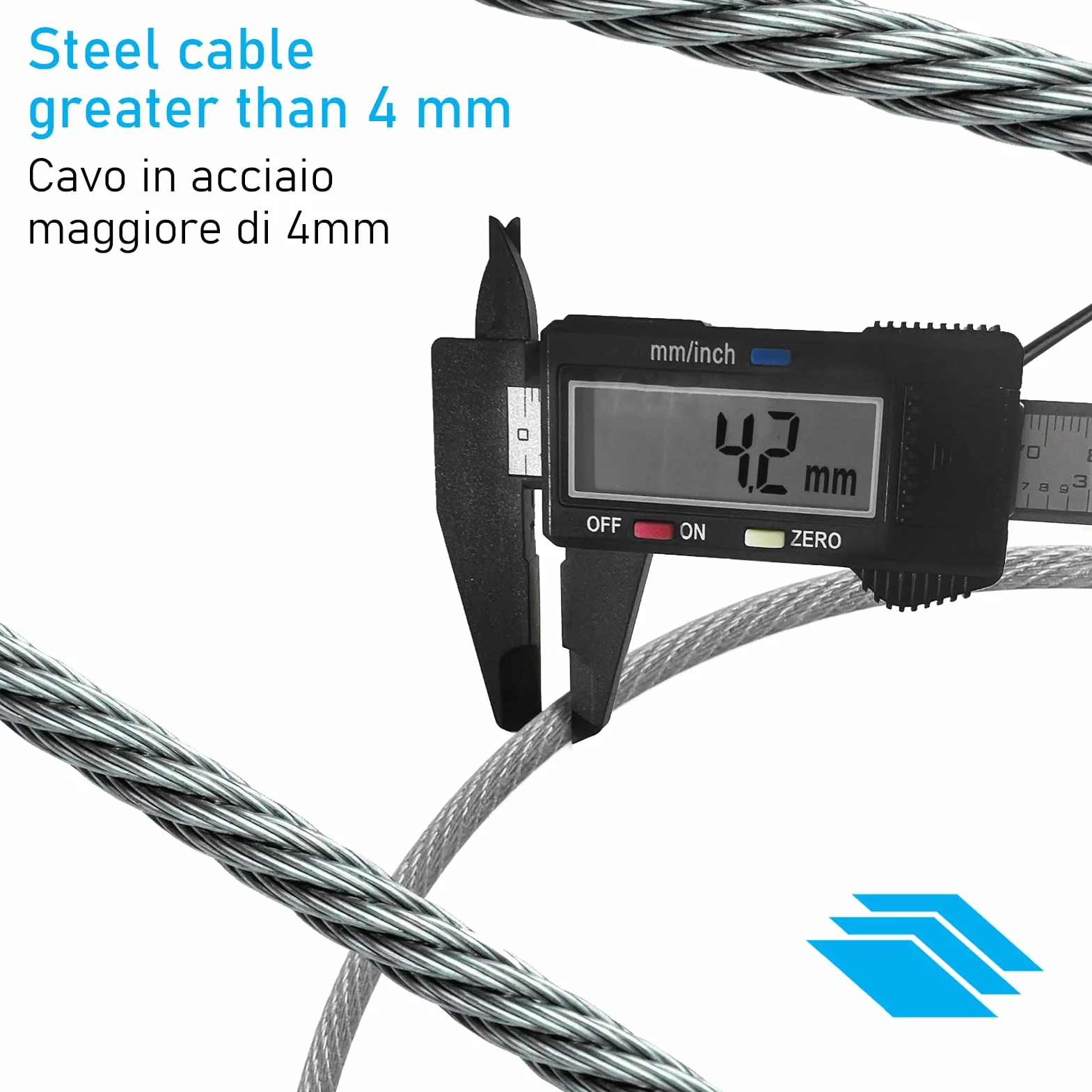 Cavo antifurto 150cm di sicurezza in acciaio, combinazione numerica, compatibile con slot Kensington Standard T-Bar. Uso 2 in 1: protezione notebook e catena per bici, moto, scooter, monopattino ec