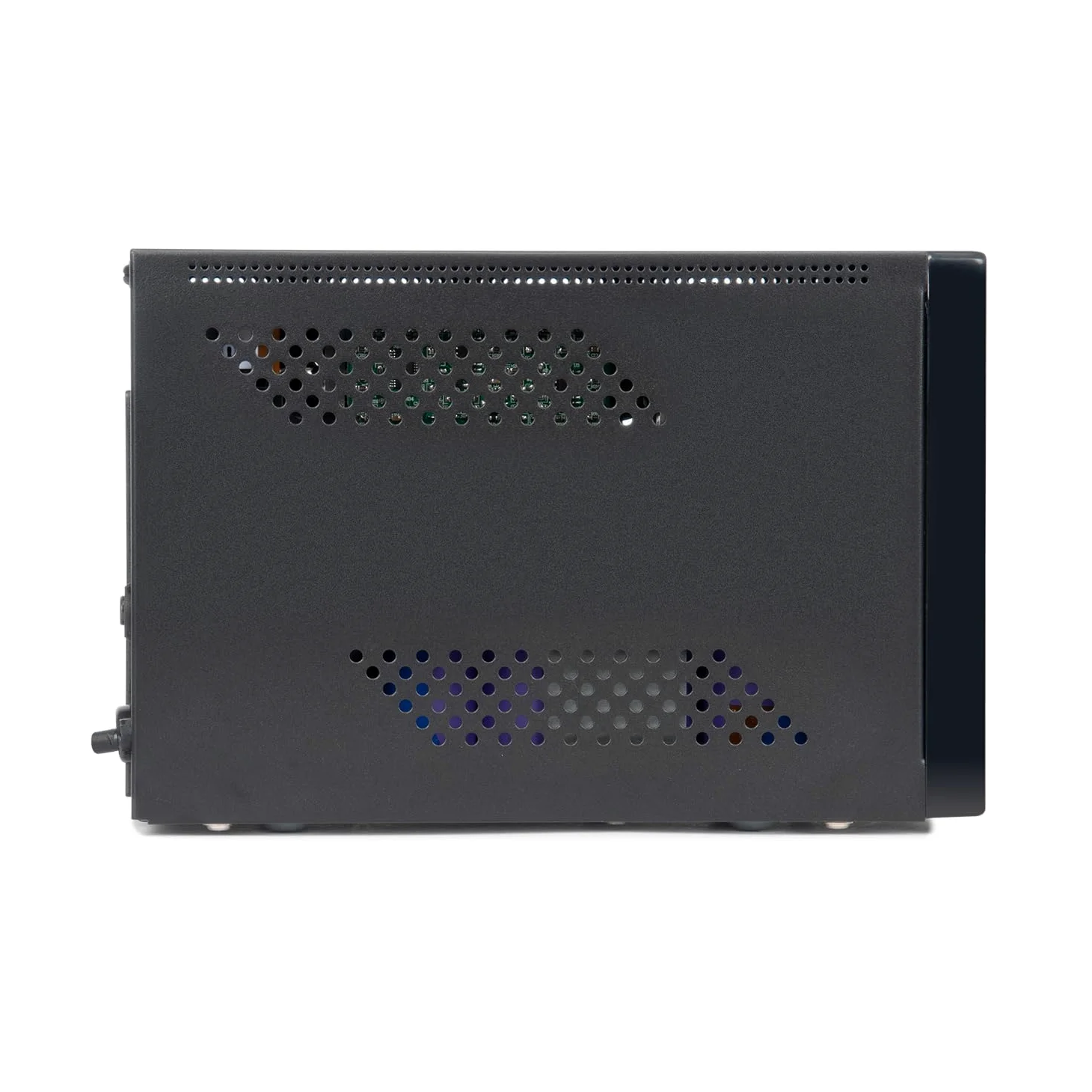 VulTech UPS650VA-LFP-NAS Gruppo di continuità UPS NAS desktop e Hard disk di rete, 650VA 350Watt al litio, Line Interactive, LED stato, 2 Prese 10-16A Schuko, Overload, AVR, Cortocircuito
