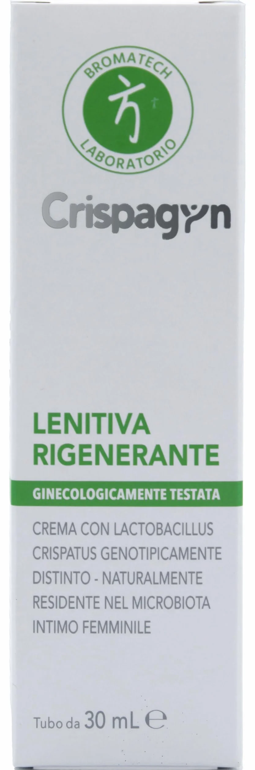 BROMATECH Crispagyn Crema Lenitiva Rigenerante Con Lactobacillus Crispatus 30 Millilitri